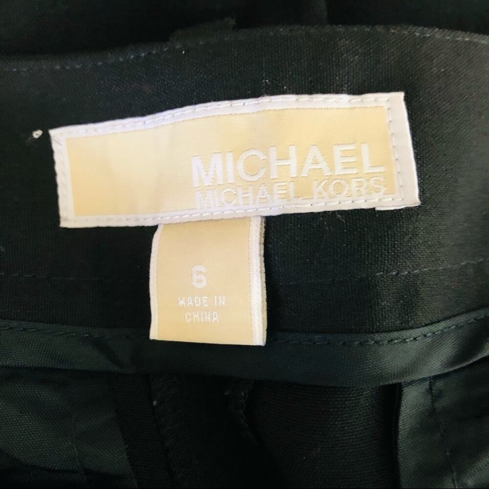 Michael Michael Kors black high waisted jogger ankle pants 6 - Picture 8 of 8